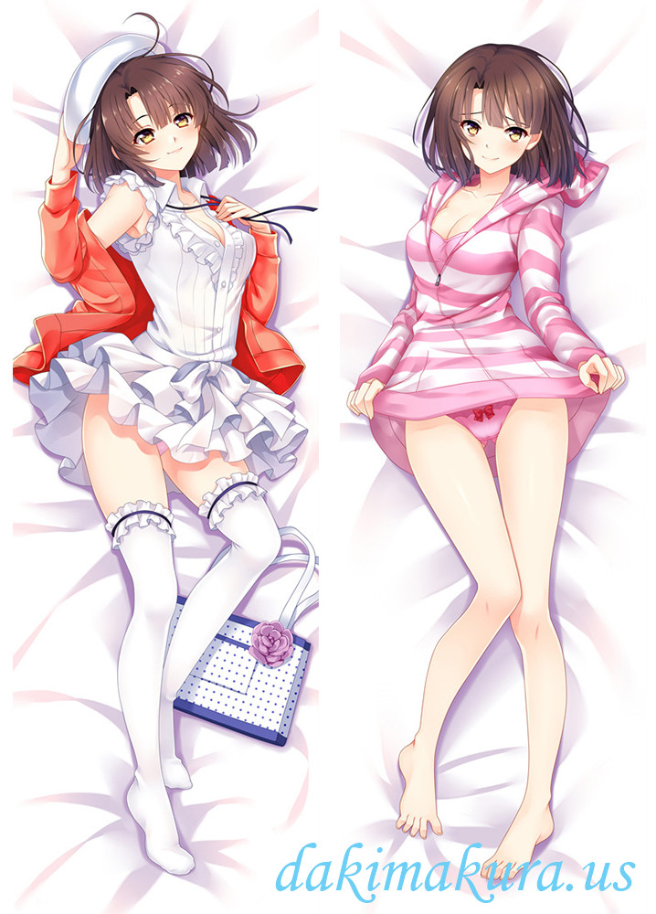 Megumi Kato - Saenai Heroine no Sodatekata Anime Dakimakura Japanese Hugging Body Pillow Cover